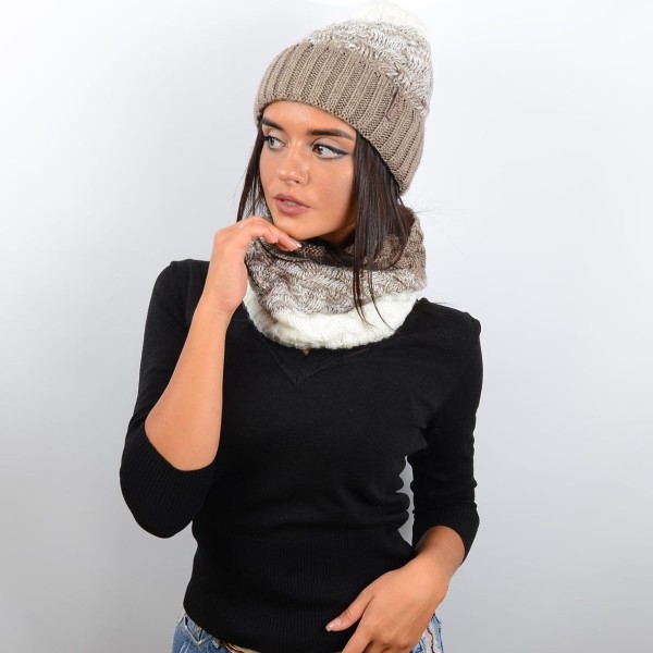 Купити оптом Набір Amber 17019 св.коричневий-молоко Купити оптом Набір Amber 17019 св.коричневий-молоко