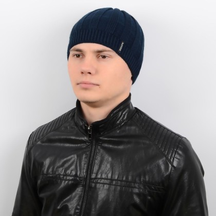 Шапка SB17004 темно-синій "CHRG"