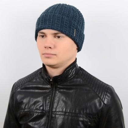Шапка SB17008 джинс "CHRG"
