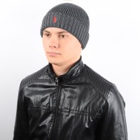 Шапка PL17032 темно-сірий "CHRG" Шапка PL17032 темно-сірий "CHRG"