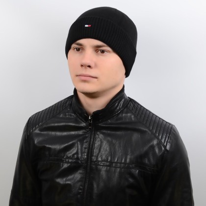 Шапка TH17031 чорний "CHRG"