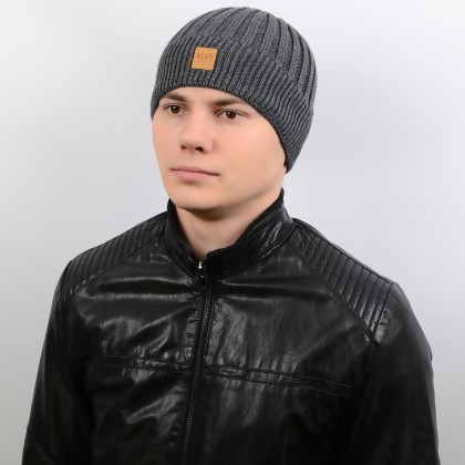 Шапка AL17039 темно-сірий "CHRG"