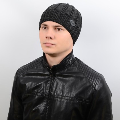 Шапка AL17038 темно-сірий "CHRG"