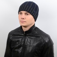 Шапка AL17038 темно-синій "CHRG" Шапка AL17038 темно-синій "CHRG"