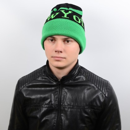 Шапка 13161 зелений "CHRG"