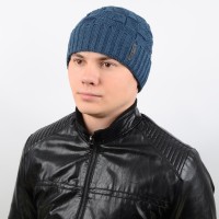 Шапка AL17048 джинс "CHRG" Шапка AL17048 джинс "CHRG"