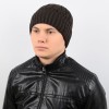 Купить оптом Шапка AL17029 темно-коричневий Купить оптом Шапка AL17029 темно-коричневий