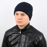Шапка AL17029 темно-синій "CHRG" Шапка AL17029 темно-синій "CHRG"