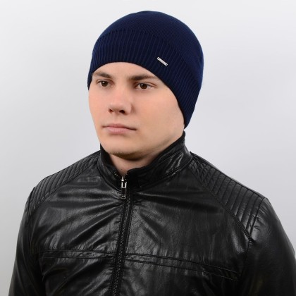 Шапка 12088 темно-синій "CHRG"