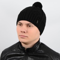 Шапка Flash F17062 чорний "CHRG" Шапка Flash F17062 чорний "CHRG"