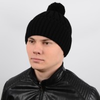 Шапка Flash F17059 чорний "CHRG" Шапка Flash F17059 чорний "CHRG"