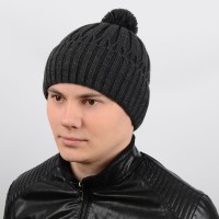 Шапка Flash F17059 темно-сірий "CHRG"