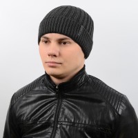 Шапка AL17022 темно-сірий "CHRG"