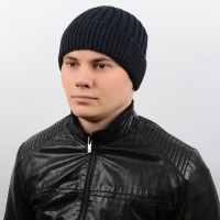 Шапка AL17022 темно-синій "CHRG"