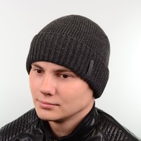 Шапка 18106 темно-сірий "CHRG" Шапка 18106 темно-сірий "CHRG"
