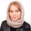 Купить оптом Шарф-хомут S11 Hm18011 бежевий Купить оптом Шарф-хомут S11 Hm18011 бежевий
