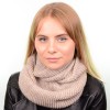 Купить оптом Шарф-хомут S11 Hm18011 бежевий Купить оптом Шарф-хомут S11 Hm18011 бежевий