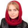 Купить оптом Шарф-хомут S11 HM18011 червоний Купить оптом Шарф-хомут S11 HM18011 червоний