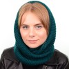 Купить оптом Шарф-хомут S11 HM18011 темно-зелений Купить оптом Шарф-хомут S11 HM18011 темно-зелений