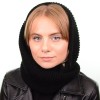 Купити оптом Шарф-хомут S11 HM18011 чорний Купити оптом Шарф-хомут S11 HM18011 чорний