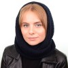 Купити оптом Шарф-хомут S11 HM18011 темно-синій Купити оптом Шарф-хомут S11 HM18011 темно-синій