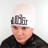 Шапка L18020 білий "CHRG" Шапка L18020 білий "CHRG"