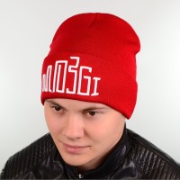 Шапка L18020 червоний "CHRG" Шапка L18020 червоний "CHRG"