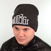 Шапка L18020 темно-сірий "CHRG" Шапка L18020 темно-сірий "CHRG"