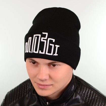 Шапка L18020 чорний "CHRG"
