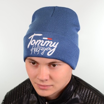 Шапка L18021 джинс "CHRG"