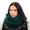 Купити оптом Шарф-хомут S4 HM15001 темно-зелений Купити оптом Шарф-хомут S4 HM15001 темно-зелений