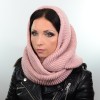 Купити оптом Шарф-хомут S4 HM15001 пудра 