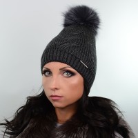 Шапка Olga 18092 темно-сірий "CHRG" Шапка Olga 18092 темно-сірий "CHRG"
