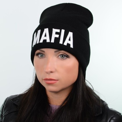 Шапка L18023 черный "CHRG"