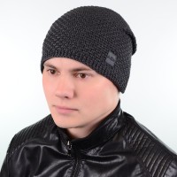 Шапка 180782 темно-сірий "CHRG"