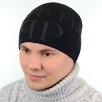Шапка PPH1801 тсиній-тсірий "CHRG" Шапка PPH1801 тсиній-тсірий "CHRG"