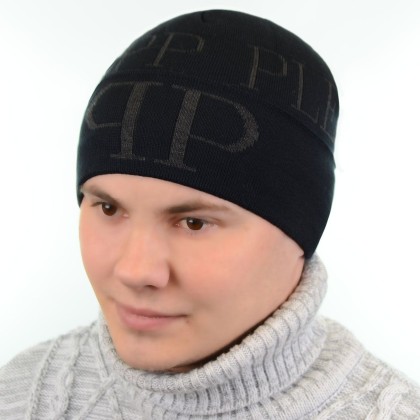 Шапка PPH1801 тсиній-тсірий "CHRG"