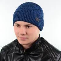 Шапка 18114 джинс "CHRG"