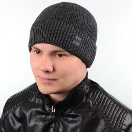Шапка 18115 темно-серый "CHRG" Шапка 18115 темно-серый "CHRG"