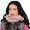 Купити оптом Шарф-хомут S20 HM18020 пудра Купити оптом Шарф-хомут S20 HM18020 пудра