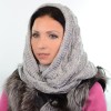 Купить оптом Шарф-хомут S20 HM18020 світло-сірий Купить оптом Шарф-хомут S20 HM18020 світло-сірий