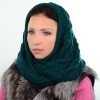 Купити оптом Шарф-хомут S20 HM18020 темно-зелений 