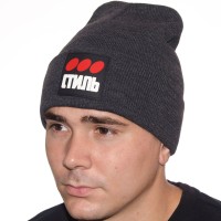 Шапка L19053 темно-сірий "CHRG"