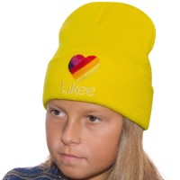 Шапка LD20029 жовтий "CHRG" Шапка LD20029 жовтий "CHRG"
