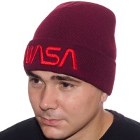 Шапка L20055 бордо "CHRG"