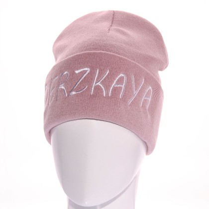 Шапка L20079 пудра "CHRG"