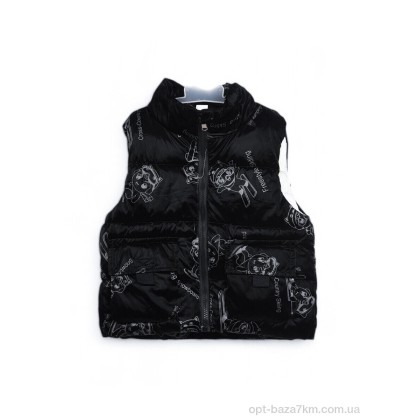Жилетка дитяча "Мир" 3790-10 black, (р.р. 90-130), Китай, від 5 шт. Жилетка дитяча "Мир" 3790-10 black, (р.р. 90-130), Китай, від 5 шт.