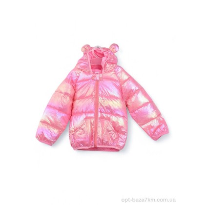 Куртка дитяча "Мир" 3791-1 pink, (р.р. 80-120), Китай, від 5 шт.