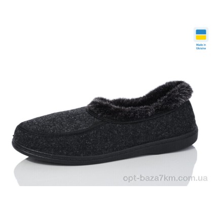 Тапки жіночі "Inblue" 039-1 сукно black, (р.р. 36-41), Україна, від 8 шт.