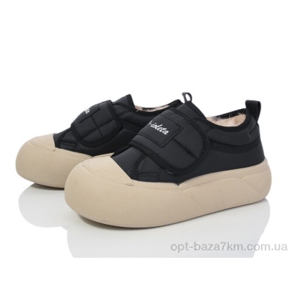 Кроссовки женские "Violeta" 197-196 black, (р.р. 36-41), Китай, от 8 шт. Кроссовки женские "Violeta" 197-196 black, (р.р. 36-41), Китай, от 8 шт.